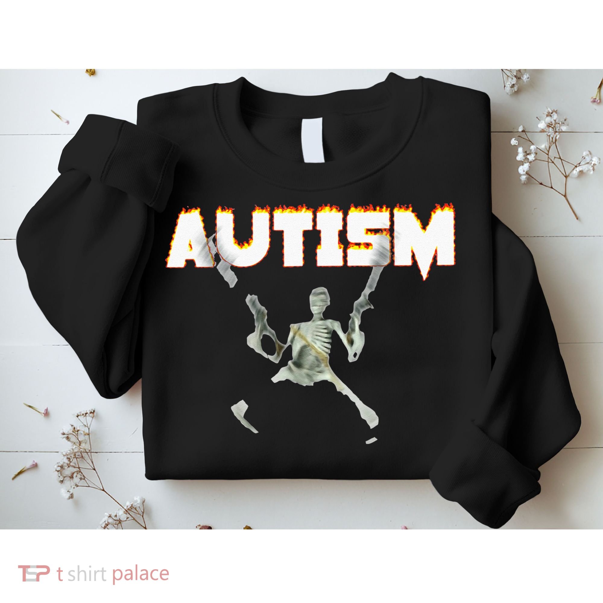 Autism Skeleton Meme Sweatshirt
