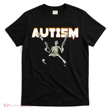 Autism Skeleton Meme T-Shirt