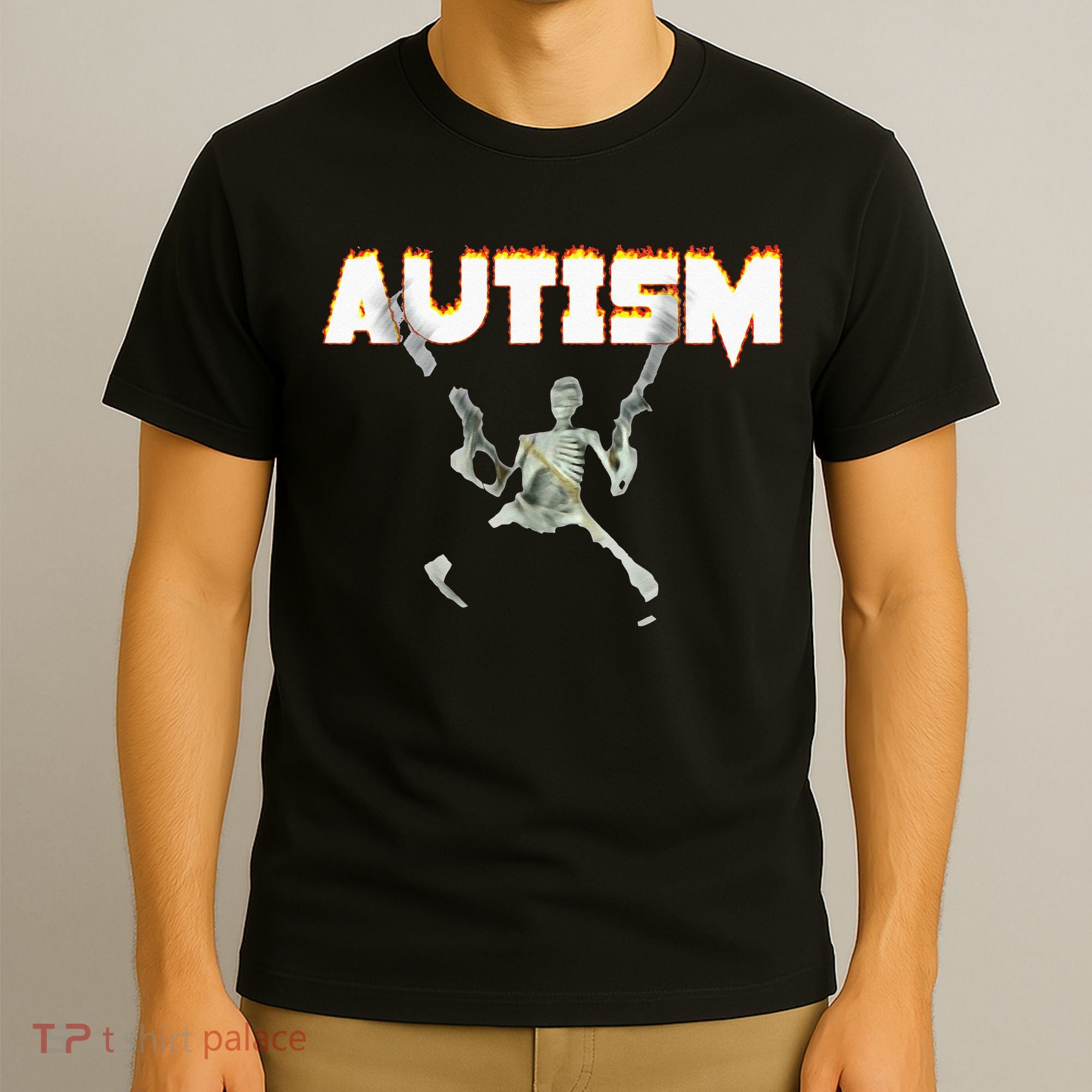 Autism Skeleton Meme T-Shirt