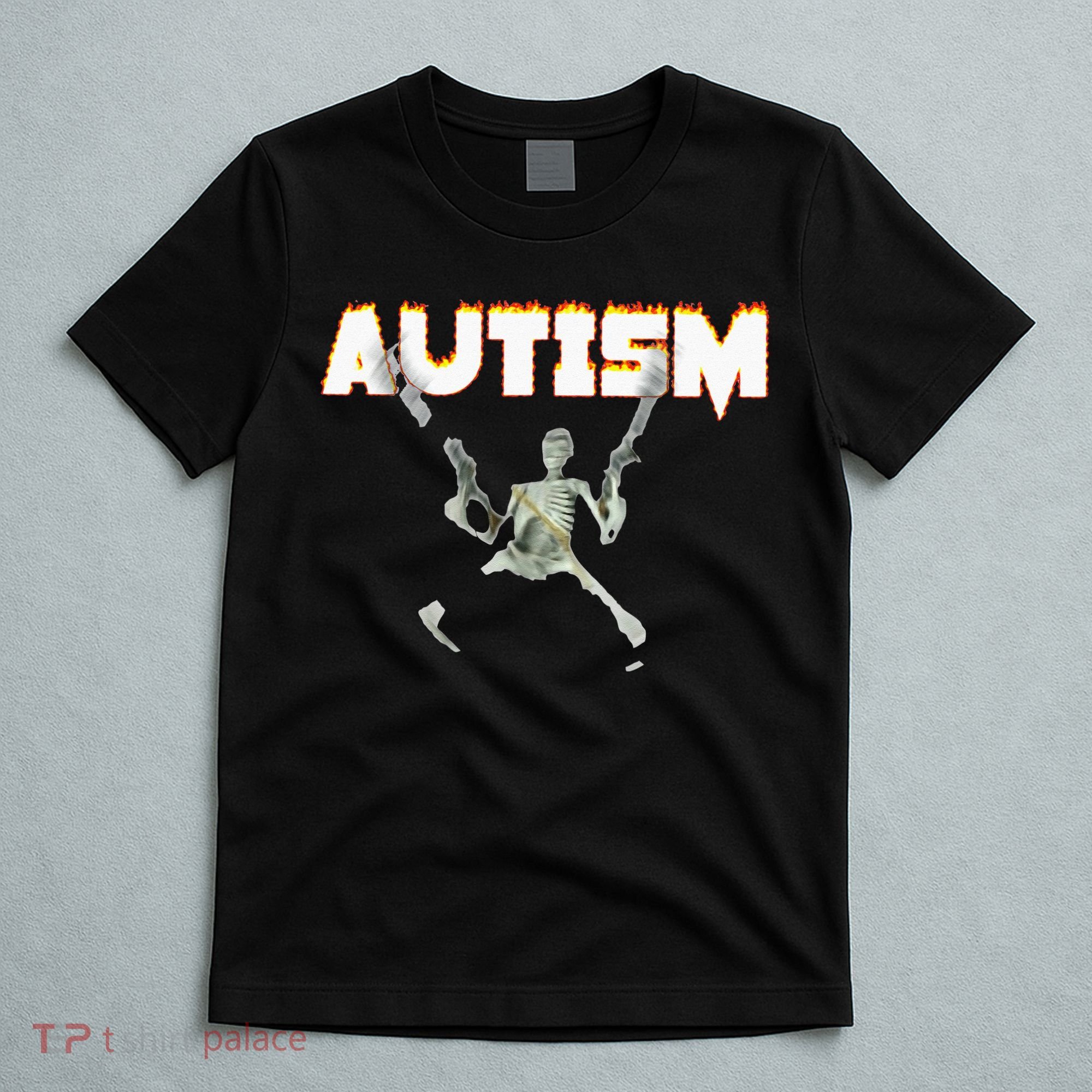 Autism Skeleton Meme T-Shirt
