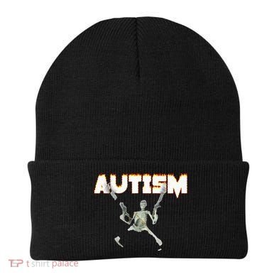 Autism Skeleton Meme Beanie