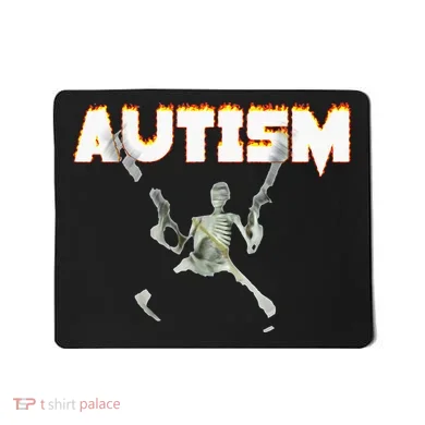 Autism Skeleton Meme Mousepad