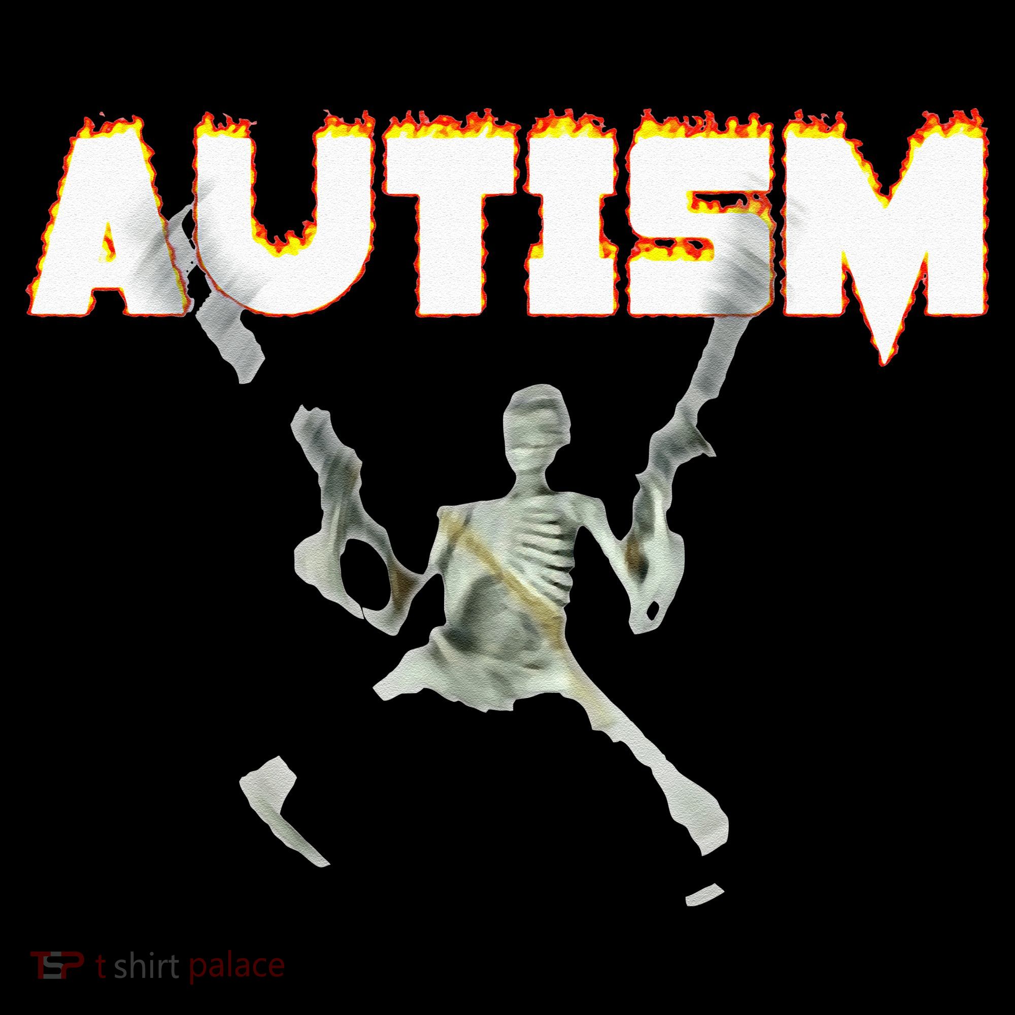 Autism Skeleton Meme Ornament