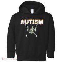 Autism Skeleton Meme Toddler Hoodie thumb 0