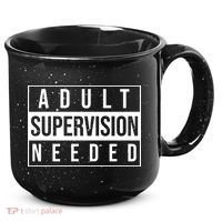 Adult Supervision Needed Funny Gift 15oz Campfire Ceramic Mug thumb 0