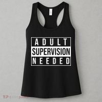 Adult Supervision Needed Funny Gift Women's Tank Top thumb 3