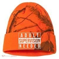 Adult Supervision Needed Funny Gift Kati Licensed 12" Camo Cuffed Beanie thumb 0