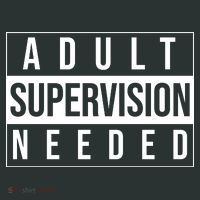 Adult Supervision Needed Funny Gift Infant Baby Jersey Bodysuit thumb 2