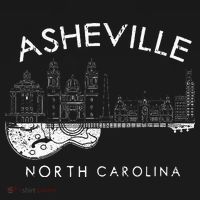 Asheville Souvenir North Carolina Lover Music Guitar Women's Tank Top thumb 5