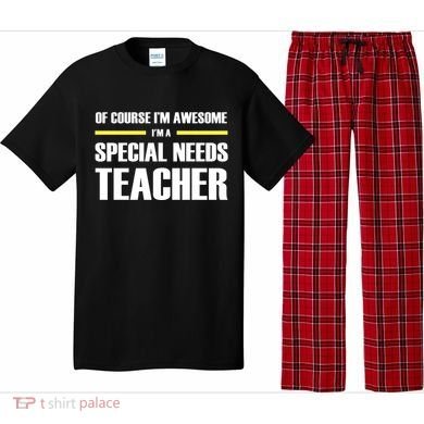 Awesome Special Needs Teacher Funny Gift Pajama Set