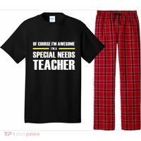 Awesome Special Needs Teacher Funny Gift Pajama Set thumb 0