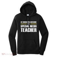Awesome Special Needs Teacher Funny Gift Women's Hoodie thumb 0