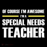 Awesome Special Needs Teacher Funny Gift Women's Hoodie thumb 2
