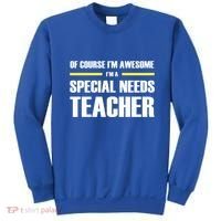 Awesome Special Needs Teacher Funny Gift Sweatshirt thumb 0