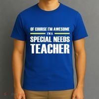 Awesome Special Needs Teacher Funny Gift T-Shirt thumb 3