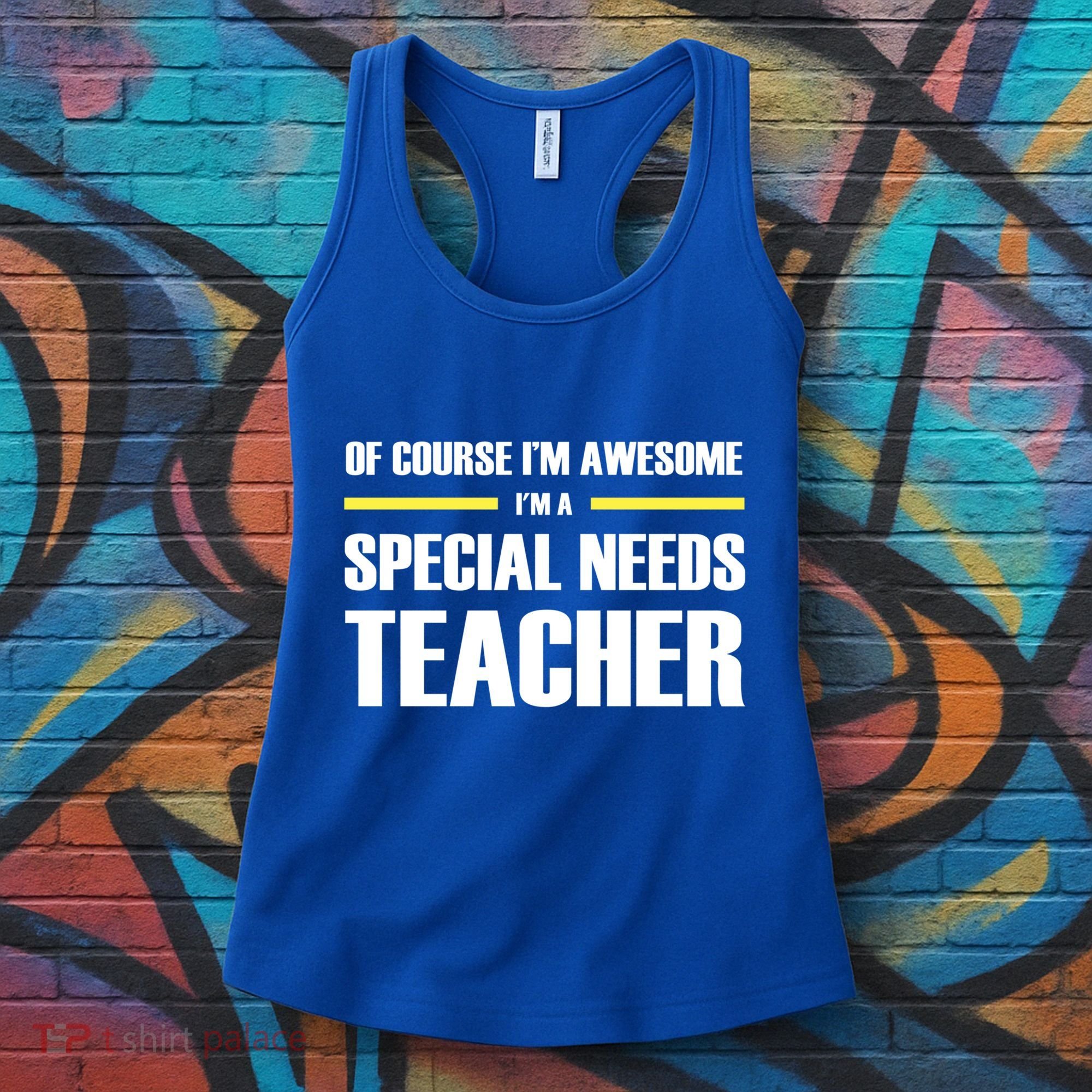 Awesome Special Needs Teacher Funny Gift Women's Tank Top