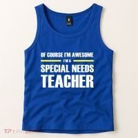 Awesome Special Needs Teacher Funny Gift Tank Top thumb 2