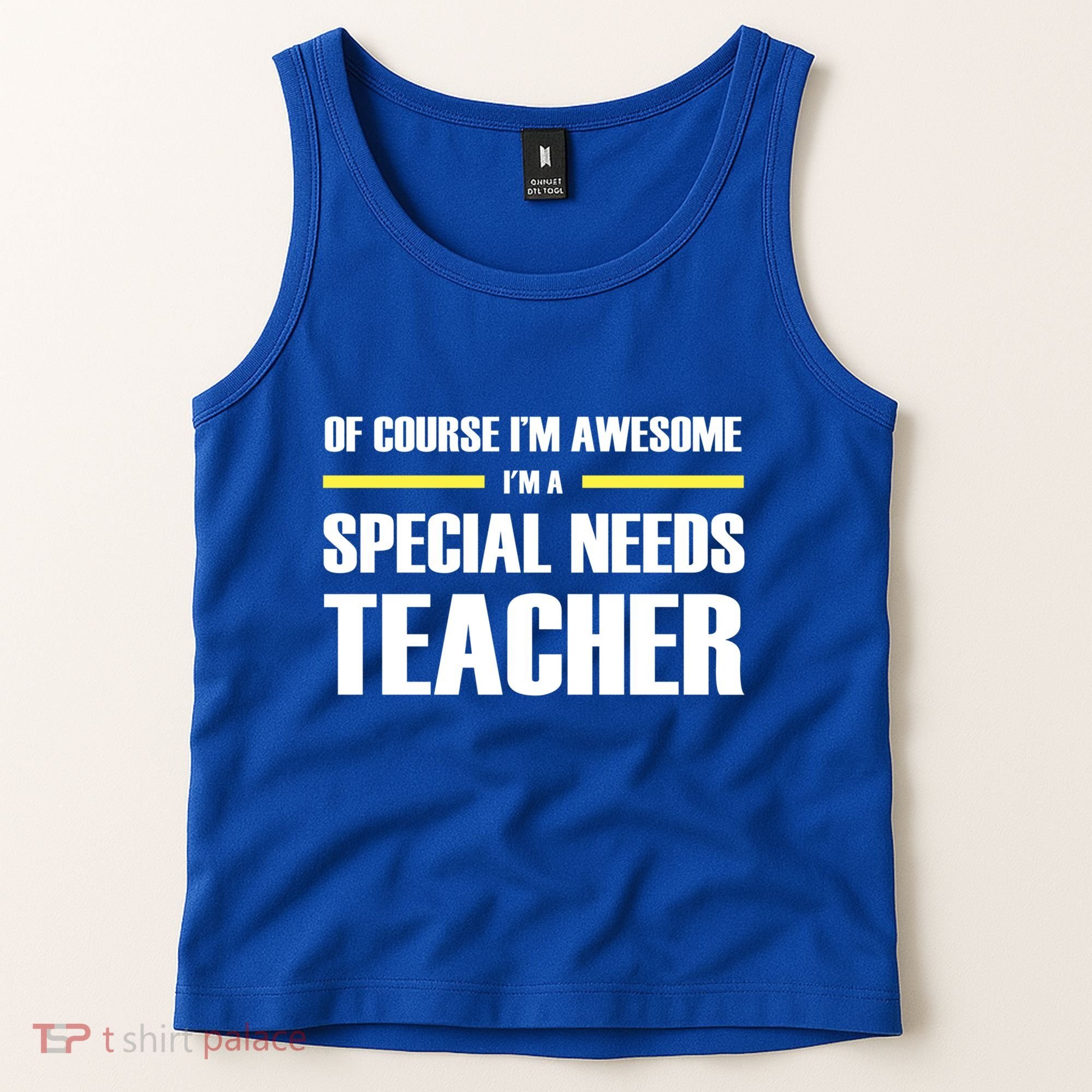 Awesome Special Needs Teacher Funny Gift Tank Top