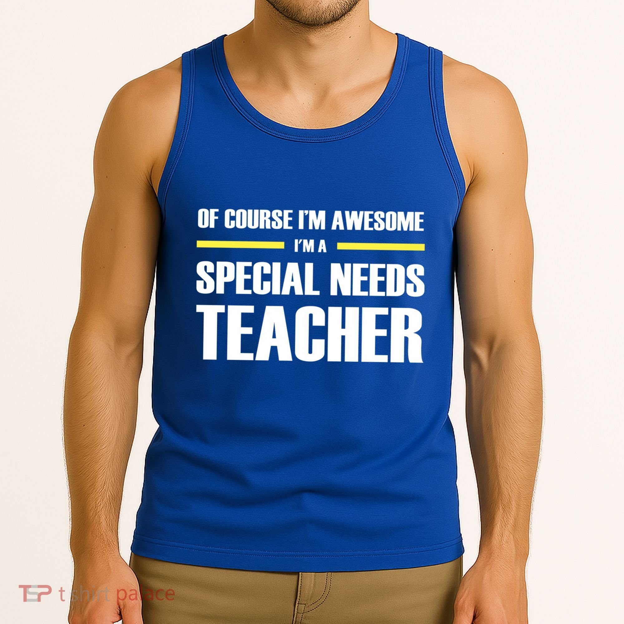 Awesome Special Needs Teacher Funny Gift Tank Top