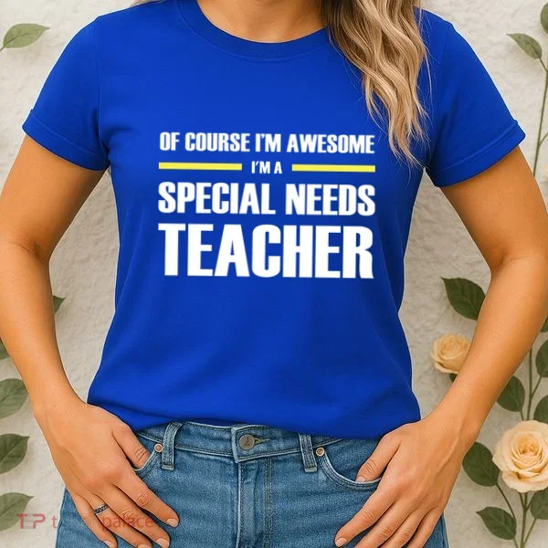 Awesome Special Needs Teacher Funny Gift Women's T-Shirt