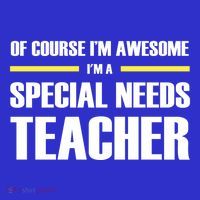 Awesome Special Needs Teacher Funny Gift Kids Sweatshirt thumb 2