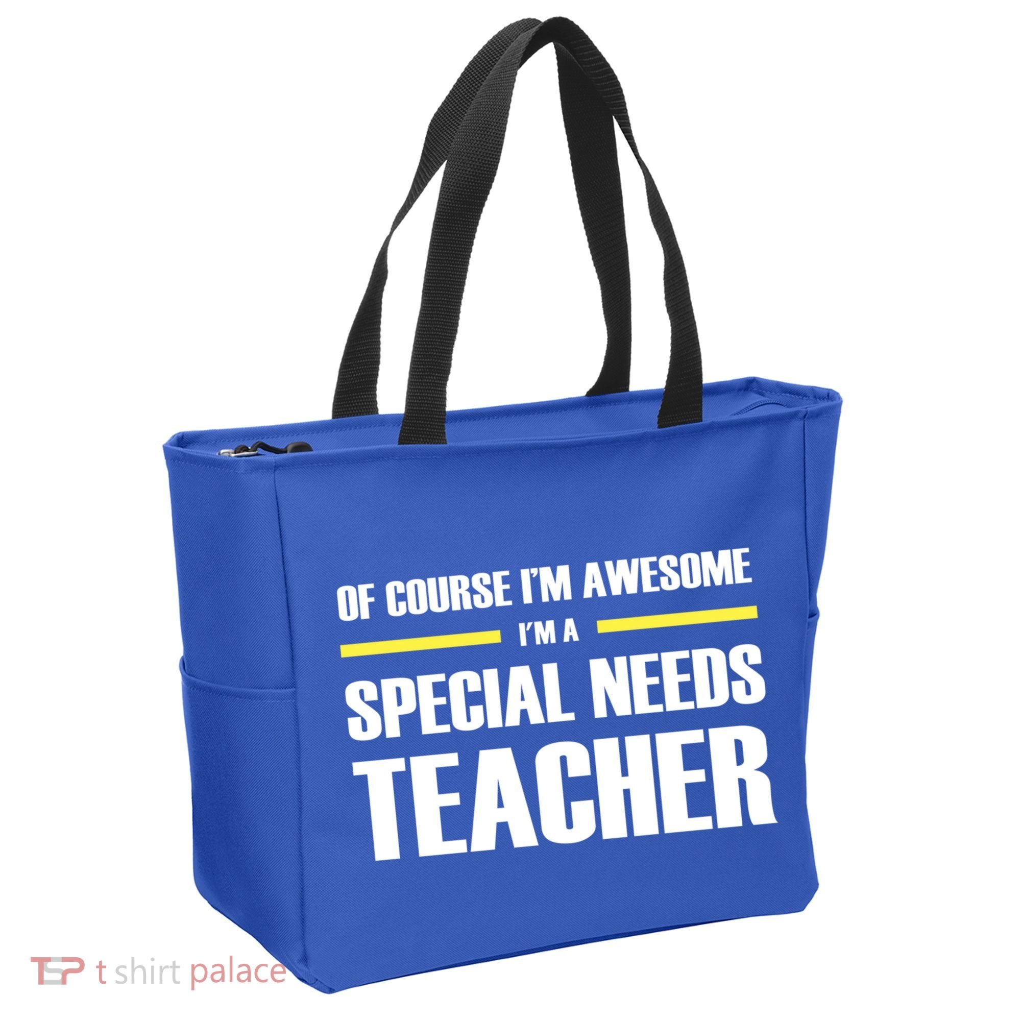 Awesome Special Needs Teacher Funny Gift Tote Bag