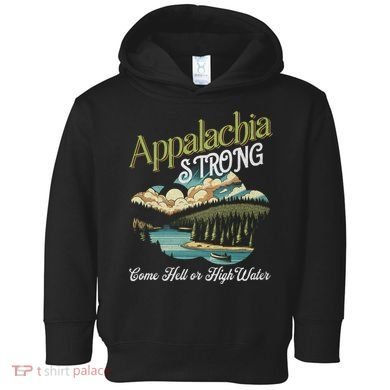 Appalachia Strong Nc Mountains Toddler Hoodie