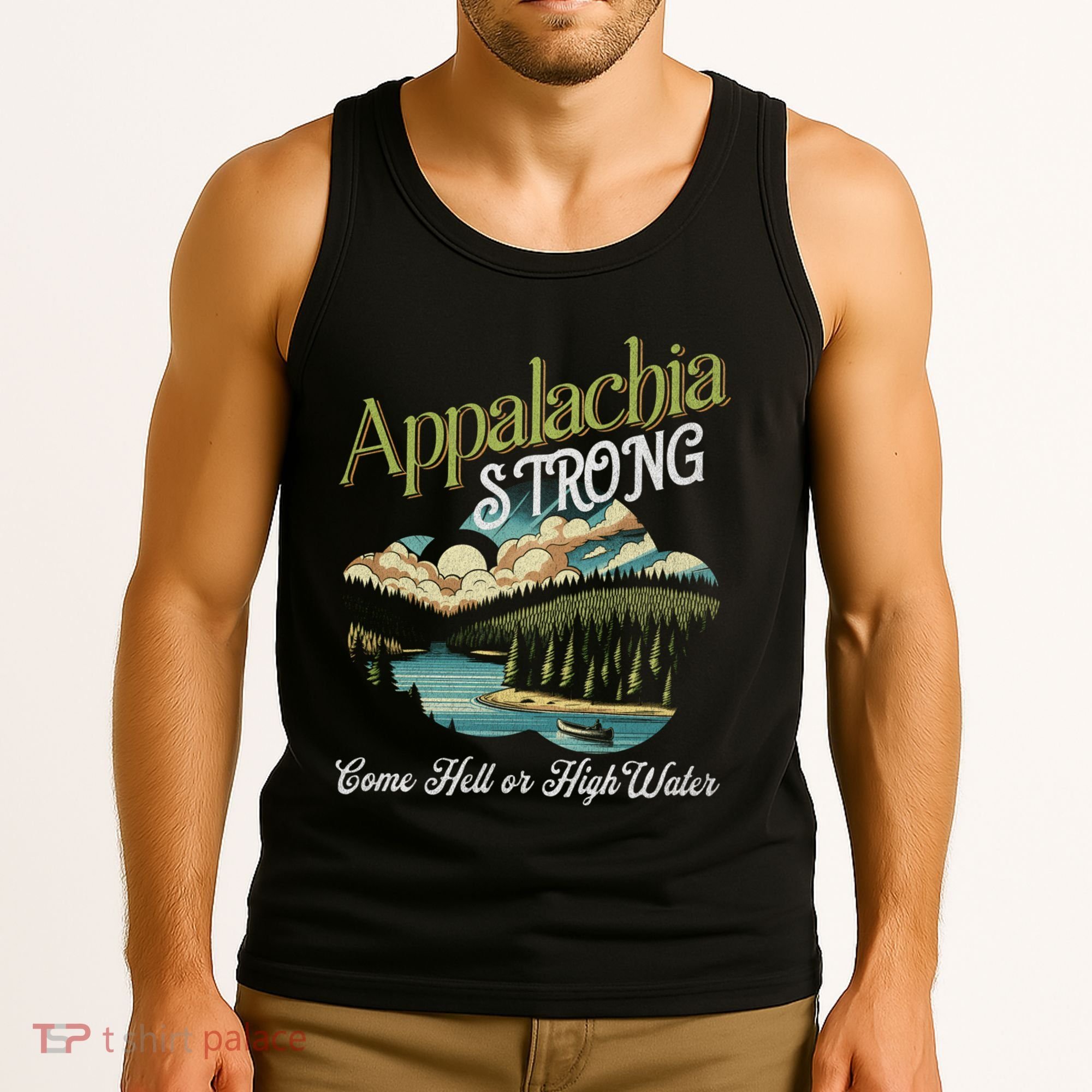 Appalachia Strong Nc Mountains Tank Top