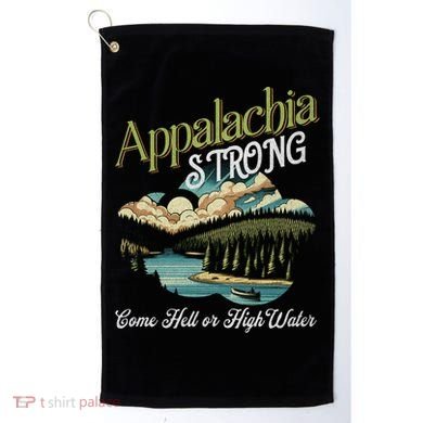 Appalachia Strong Nc Mountains Golf Towel