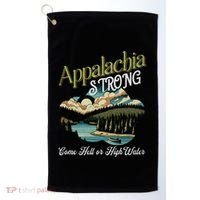Appalachia Strong Nc Mountains Golf Towel thumb 0