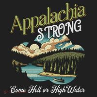 Appalachia Strong Nc Mountains Golf Towel thumb 3