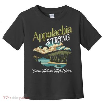 Appalachia Strong Nc Mountains Toddler T-Shirt