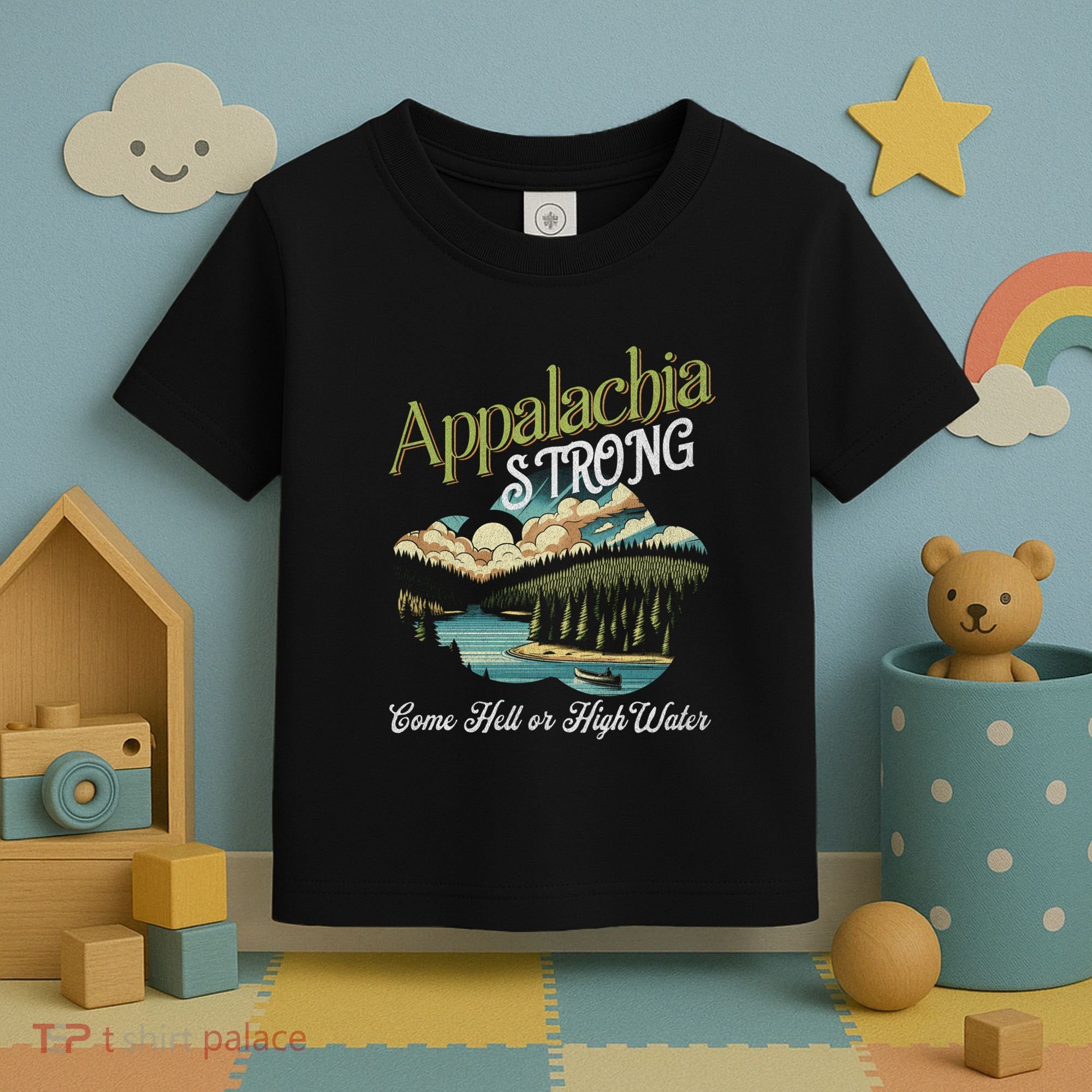 Appalachia Strong Nc Mountains Toddler T-Shirt