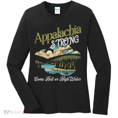 Appalachia Strong Nc Mountains Women's Long Sleeve Shirt