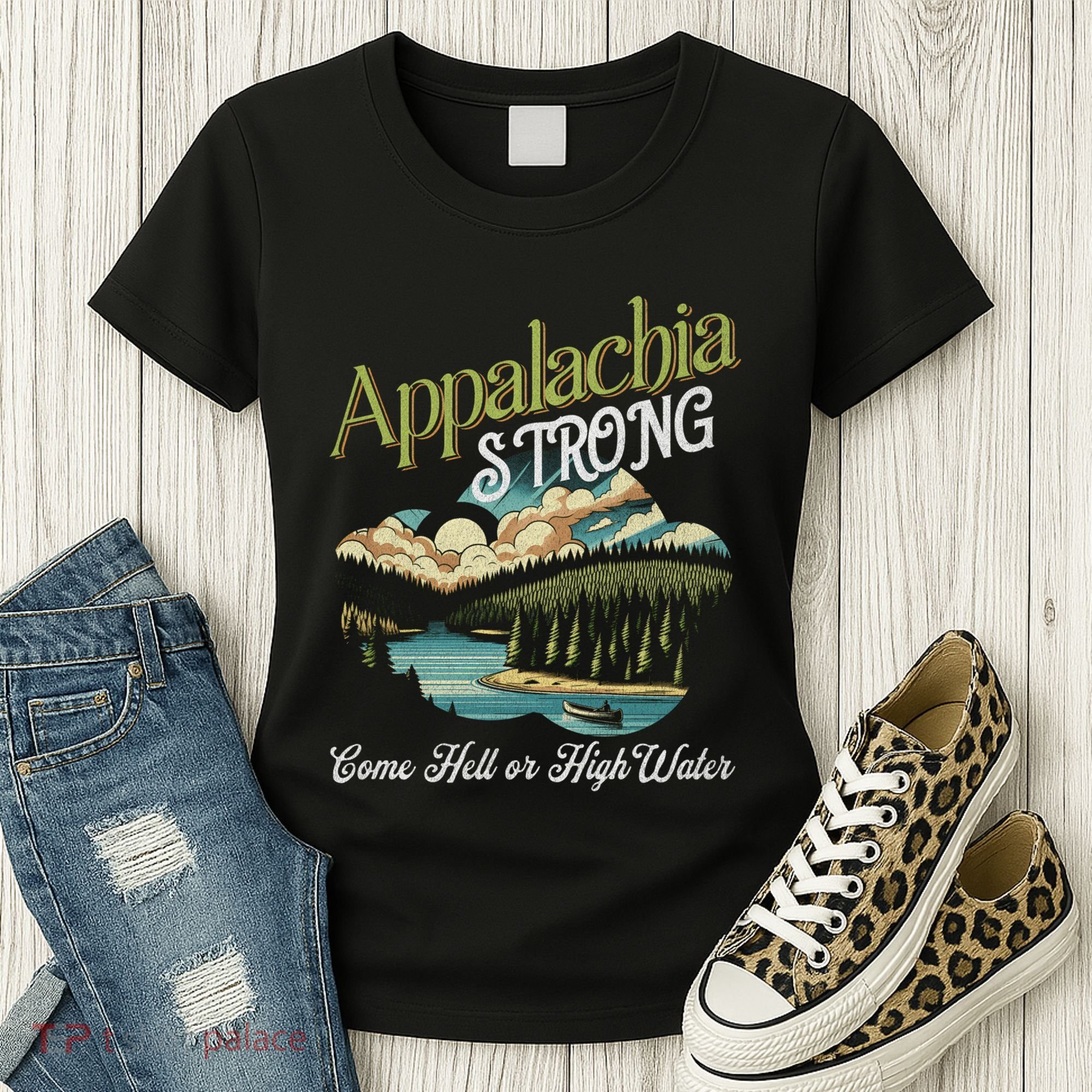 Appalachia Strong Nc Mountains Women's T-Shirt