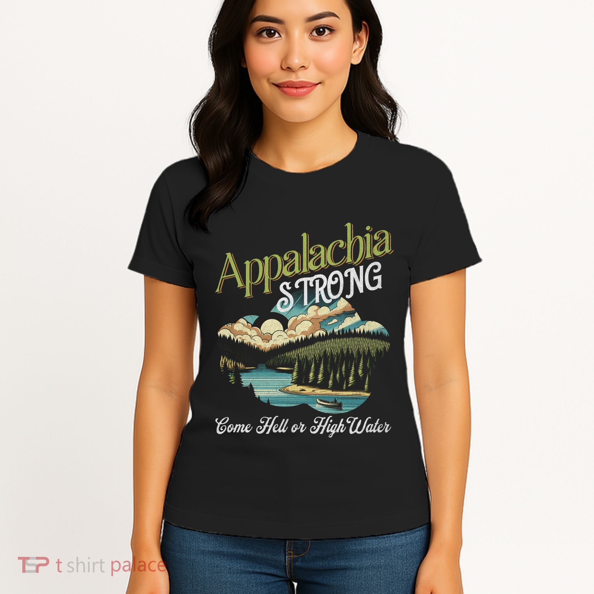 Appalachia Strong Nc Mountains Women's T-Shirt