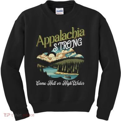 Appalachia Strong Nc Mountains Kids Sweatshirt