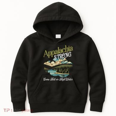 Appalachia Strong Nc Mountains Kids Hoodie