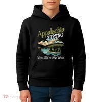 Appalachia Strong Nc Mountains Kids Hoodie thumb 4