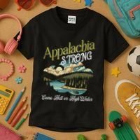 Appalachia Strong Nc Mountains Kids T-Shirt thumb 3