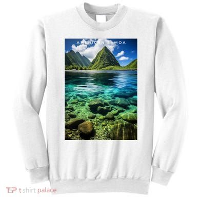 American Samoa National Park Photograph Design Sweatshirt