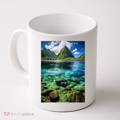 American Samoa National Park Photograph Design Coffee Mug