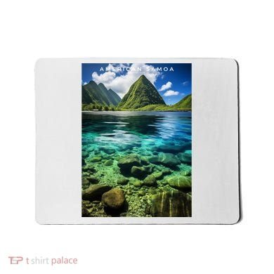 American Samoa National Park Photograph Design Mousepad