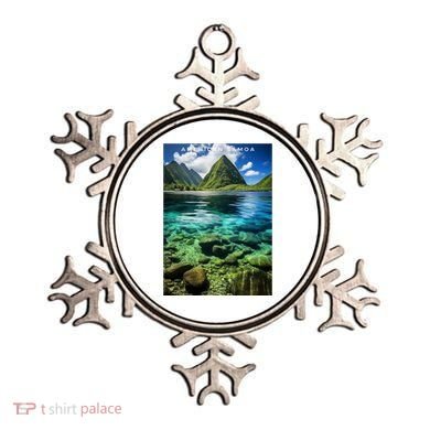 American Samoa National Park Photograph Design Ornament