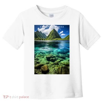 American Samoa National Park Photograph Design Toddler T-Shirt