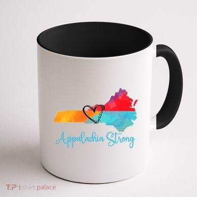 Appalachia Strong Nc Mountains Coffee Mug back