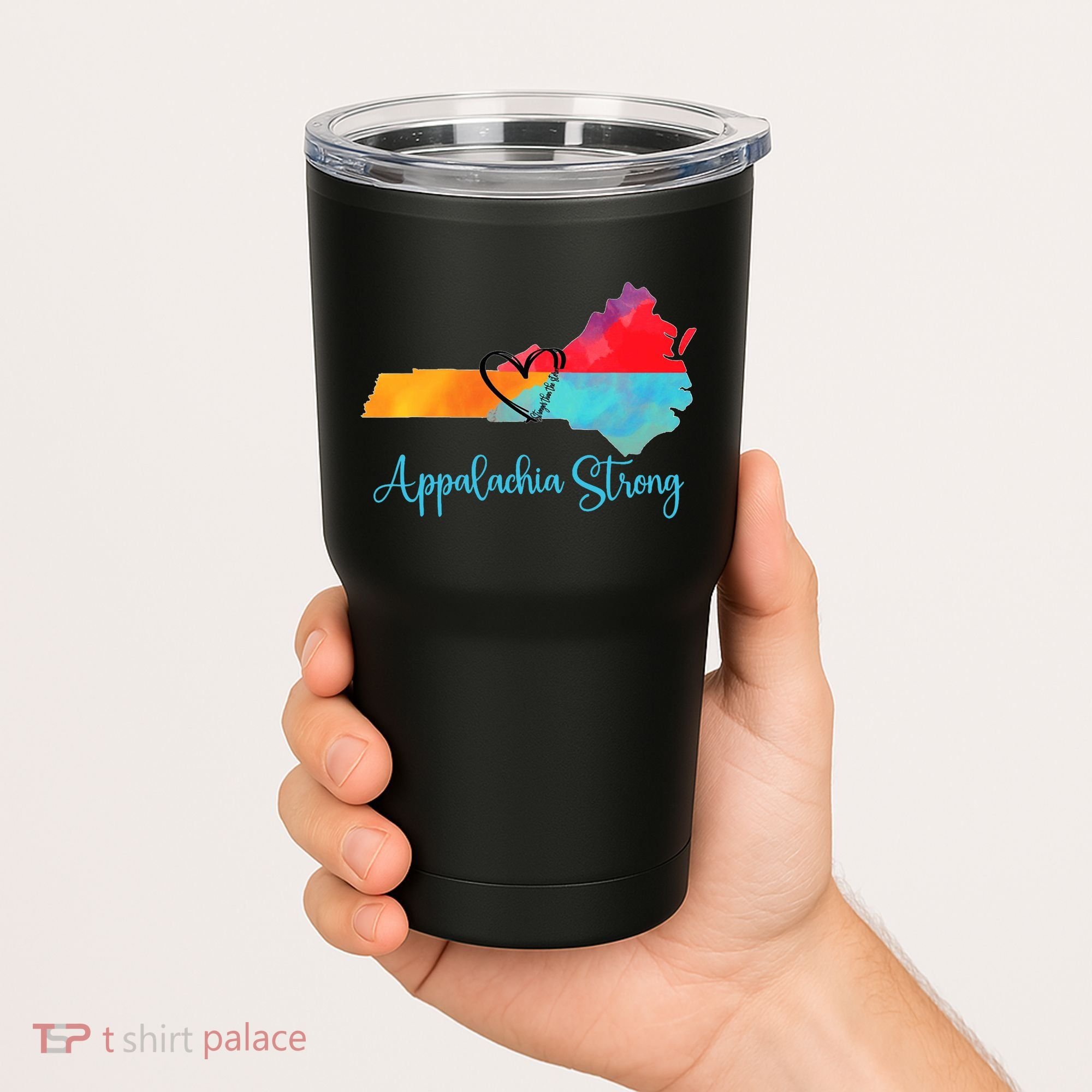Appalachia Strong Nc Mountains Tumbler