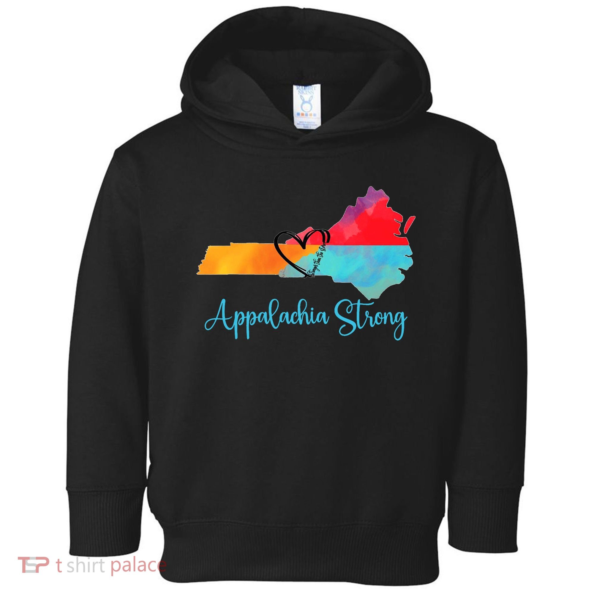 Appalachia Strong Nc Mountains Toddler Hoodie