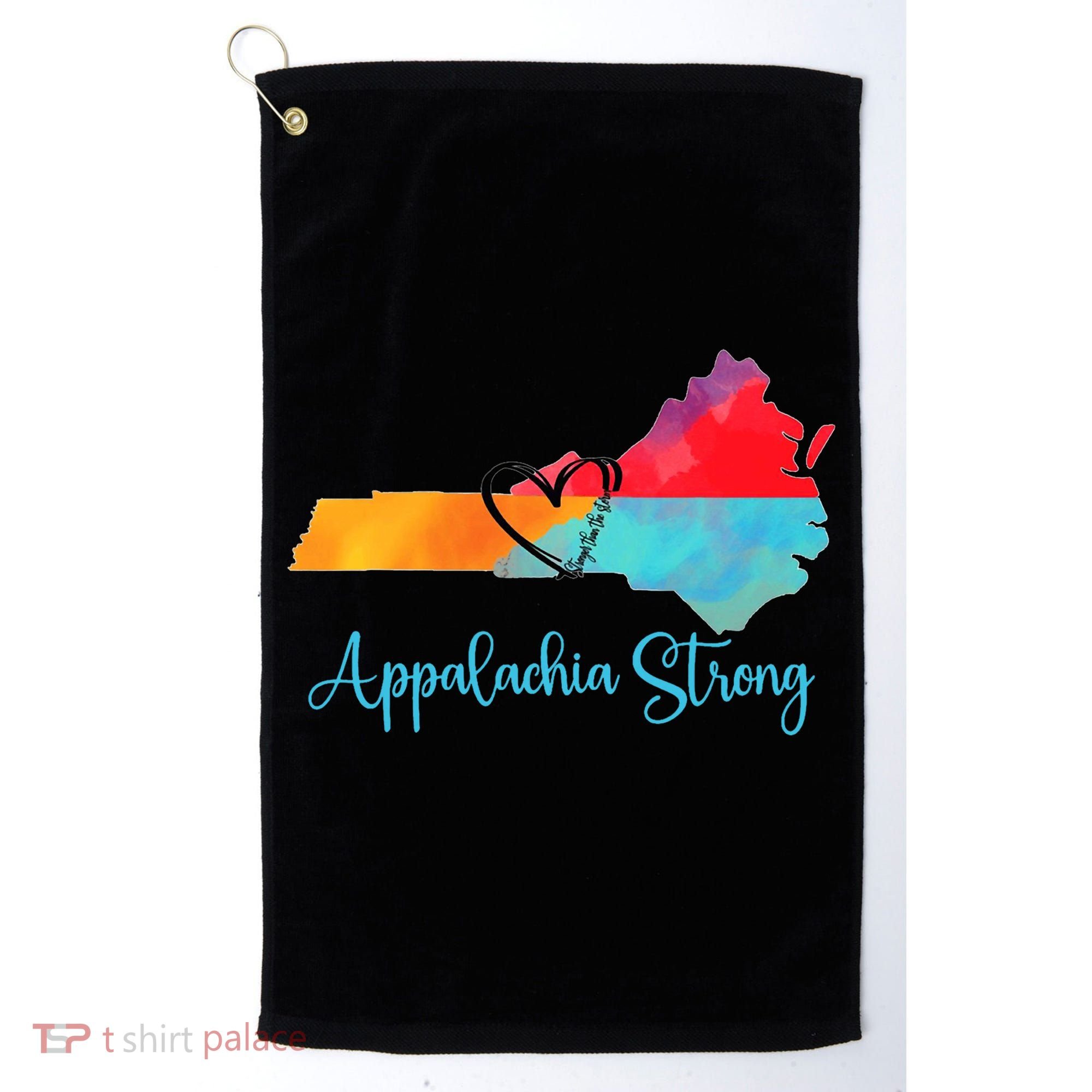 Appalachia Strong Nc Mountains Golf Towel