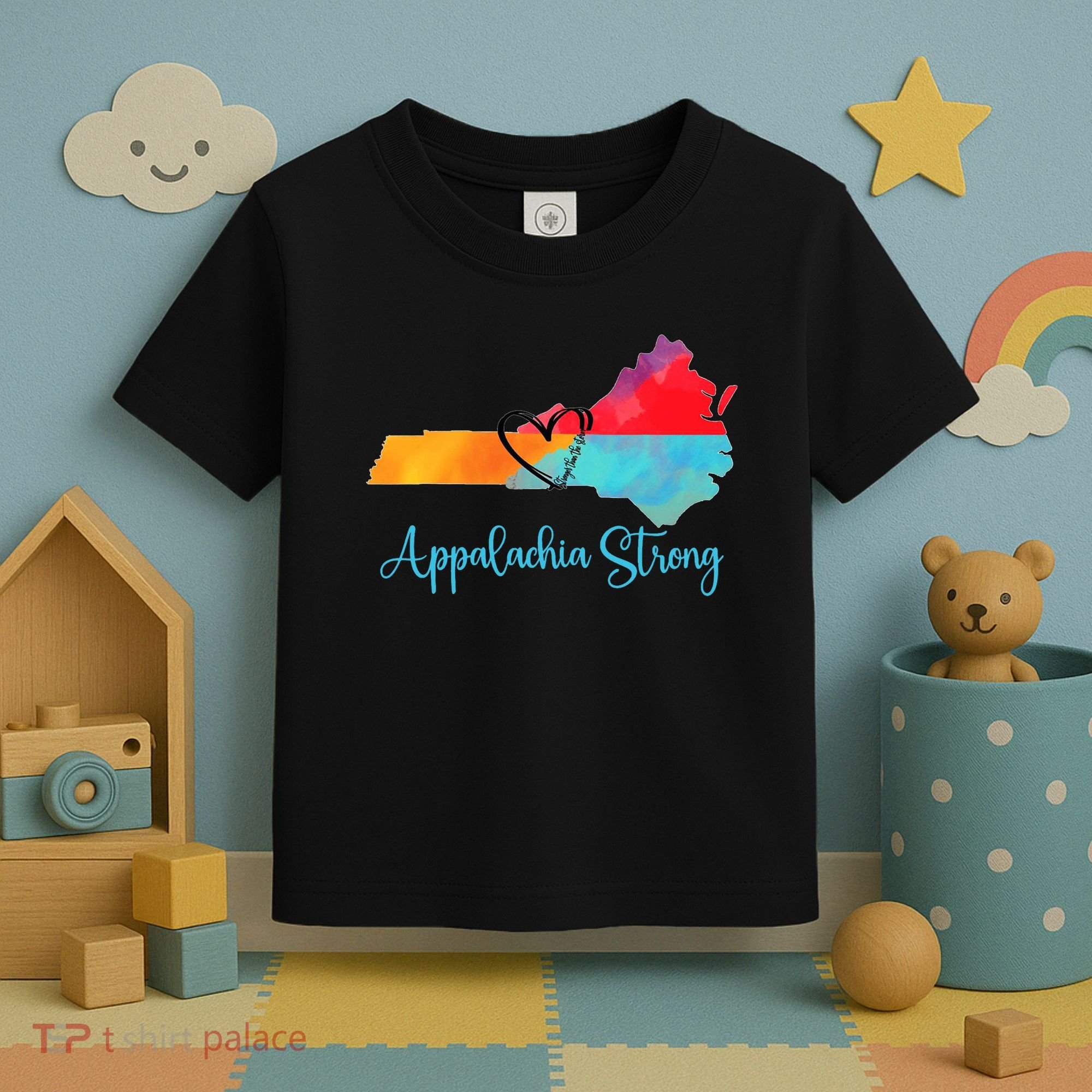 Appalachia Strong Nc Mountains Toddler T-Shirt